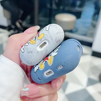 Disney Tecknad Musse Pigg Mjukt Silikon Hörlursfodral för Airpods 1 2 3 4 Pro 2 3 4 Skyddsfodral 10 best sales Mickey airpods - №6