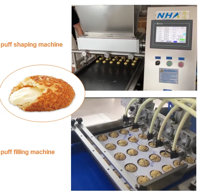 Fully Automatic Cake Making Machine Muffin Depositor Cake Dispenser Machine For Cupcake Line