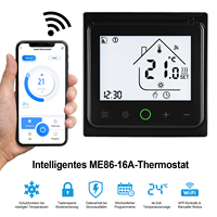 Conentool 16A WiFi Electric Thermostat New Smart Home Floor Heating APP Remote Temperature Control for Google Home Alexa Tuya