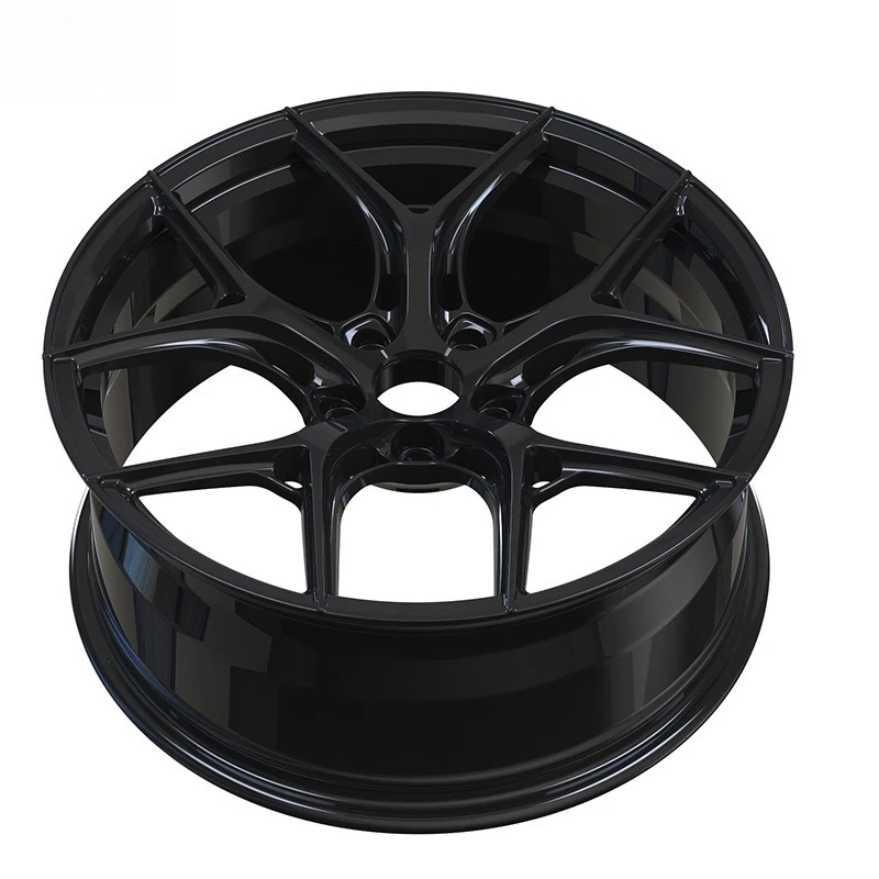 Automotive power wheel hub modified 19/20 inch two-piece twin-tire forged wheel hub