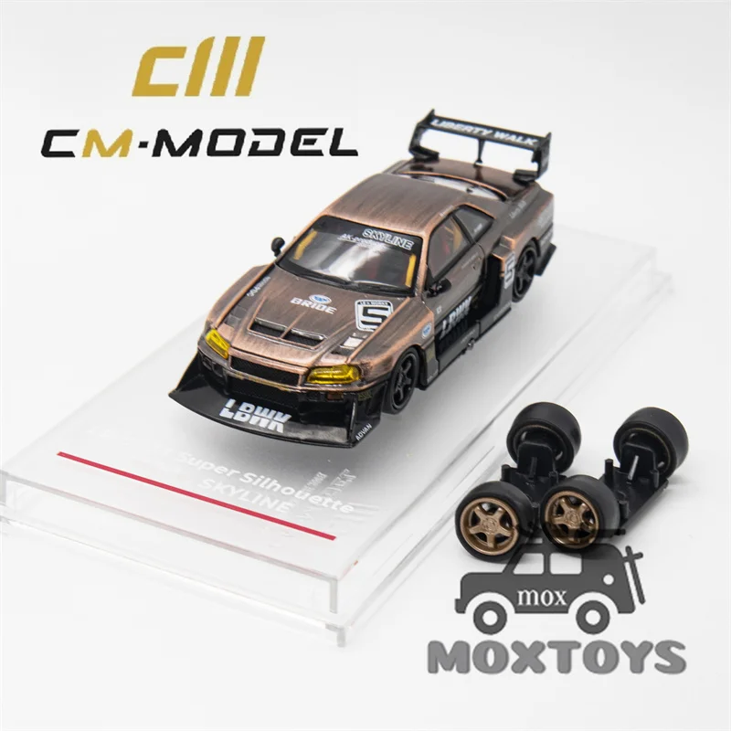 

CM MODEL 1:64 LBWK ER34 NO.5 Bronze Diecast Model Car