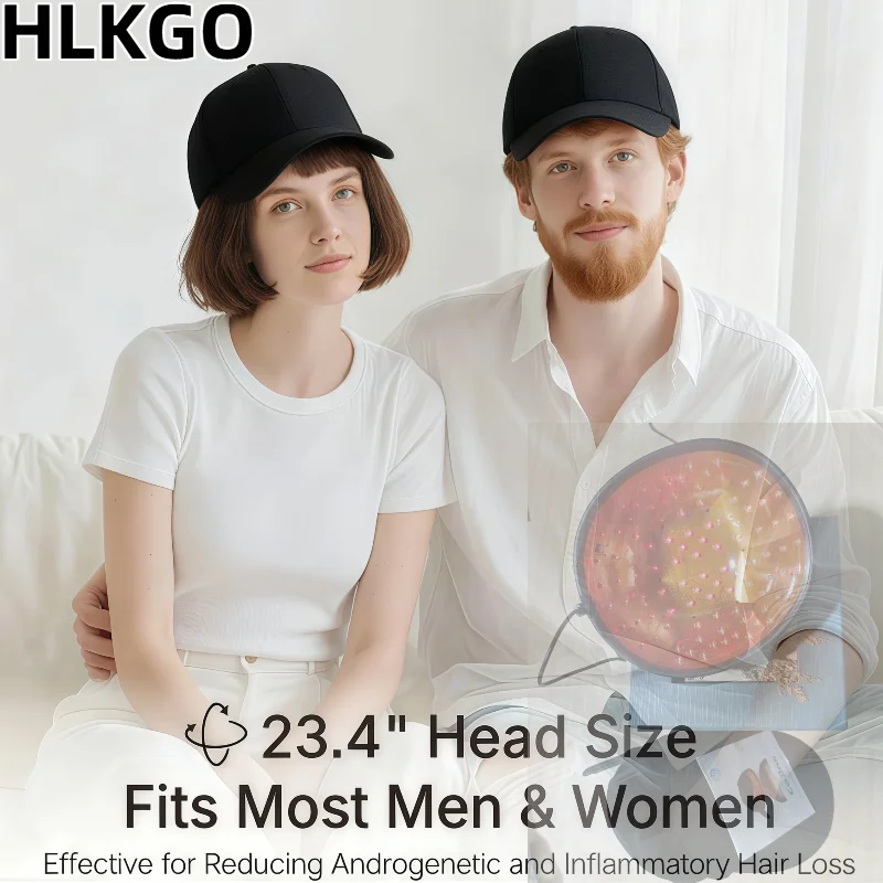 

Лазерный колпачок медицинского класса HLKGO LLLT 96 650 нм, профессиональное адометическое лечение алопеции с контролем жирности, быстрый рост