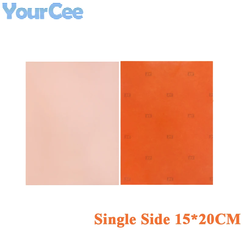 Single Side Plate 15*20cm CCL PCB Copper Clad Laminate Bakelite 15x20cm Material Universal Board Practice DIY