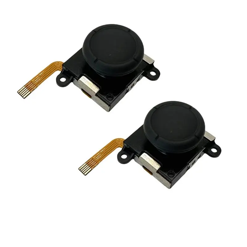 HFES 2PCS Upgraded Hall Electromagnetic Joystick For Swith OLED NS Lite Joycon Gamepad High Precision Anti-Shake Accessories