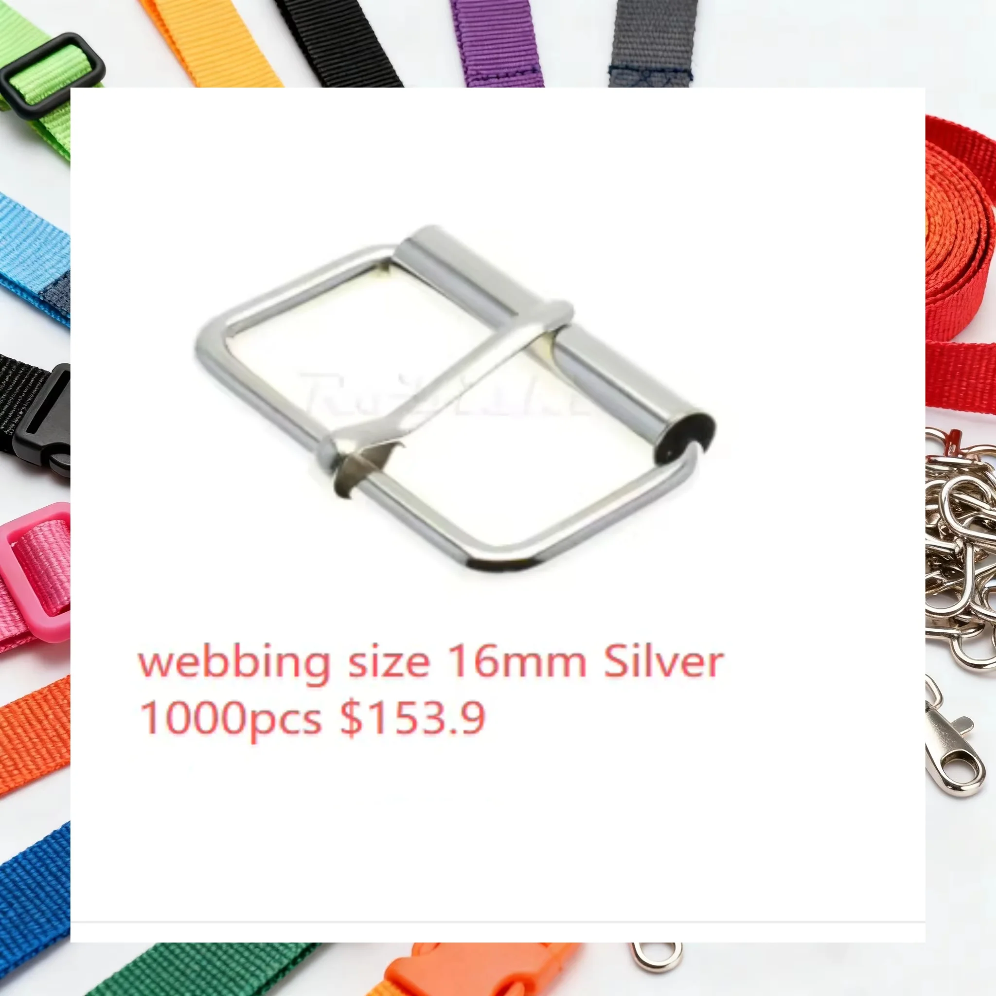 

RoYishi Product Customization Plastic Buckles, Metal Clips & Webbing Collection Large Quantity Discount