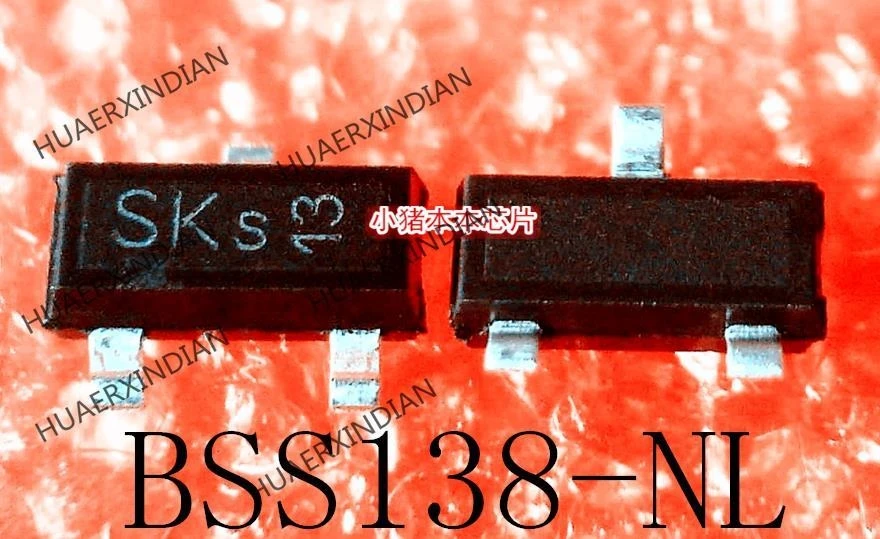 BSS138-NL SOT23-3 BSS138 cetak SK SKs baru dan asli