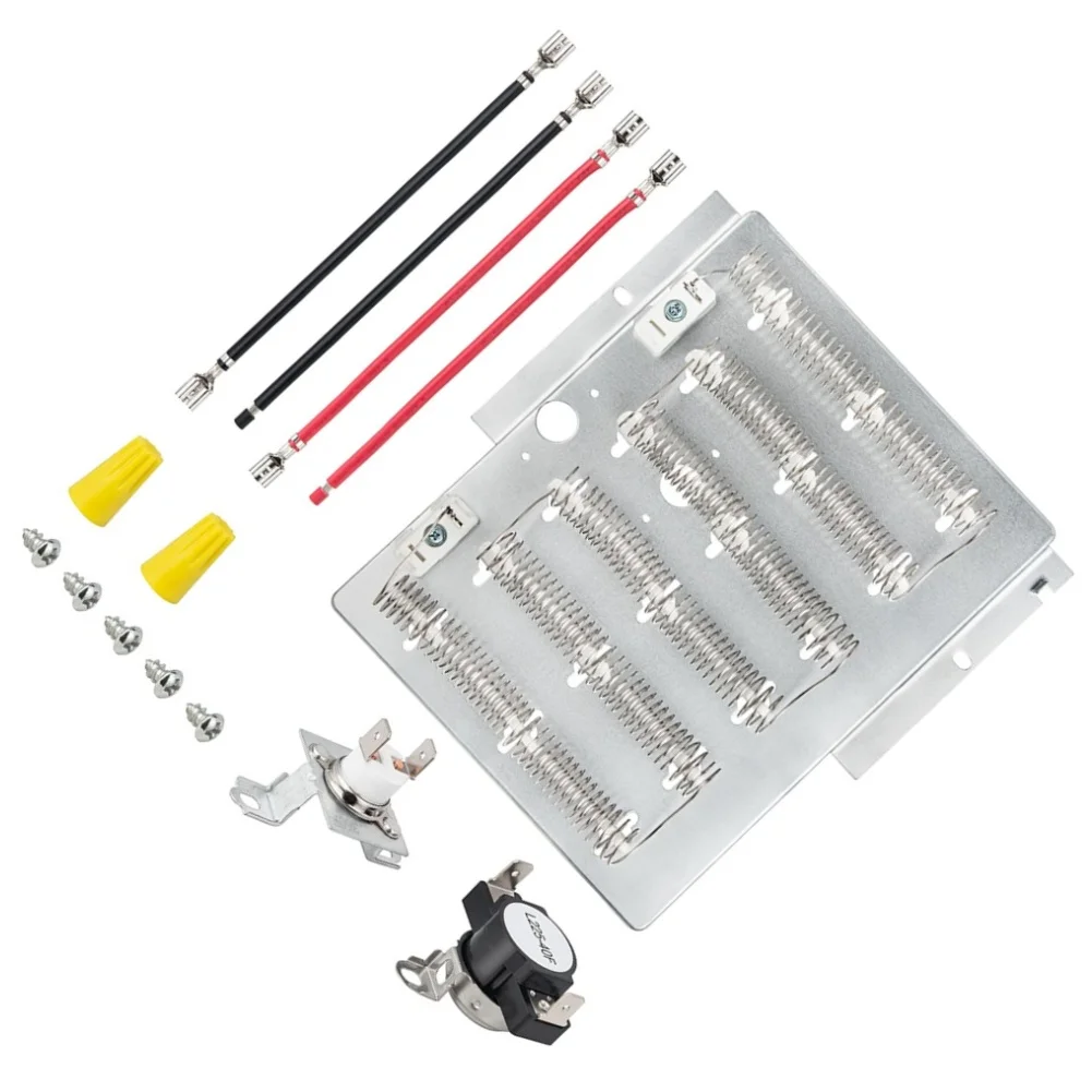 503978 High-Quality Dryer Heating Element Kit - Compatible With Various Models Drying Machine Heating Parts