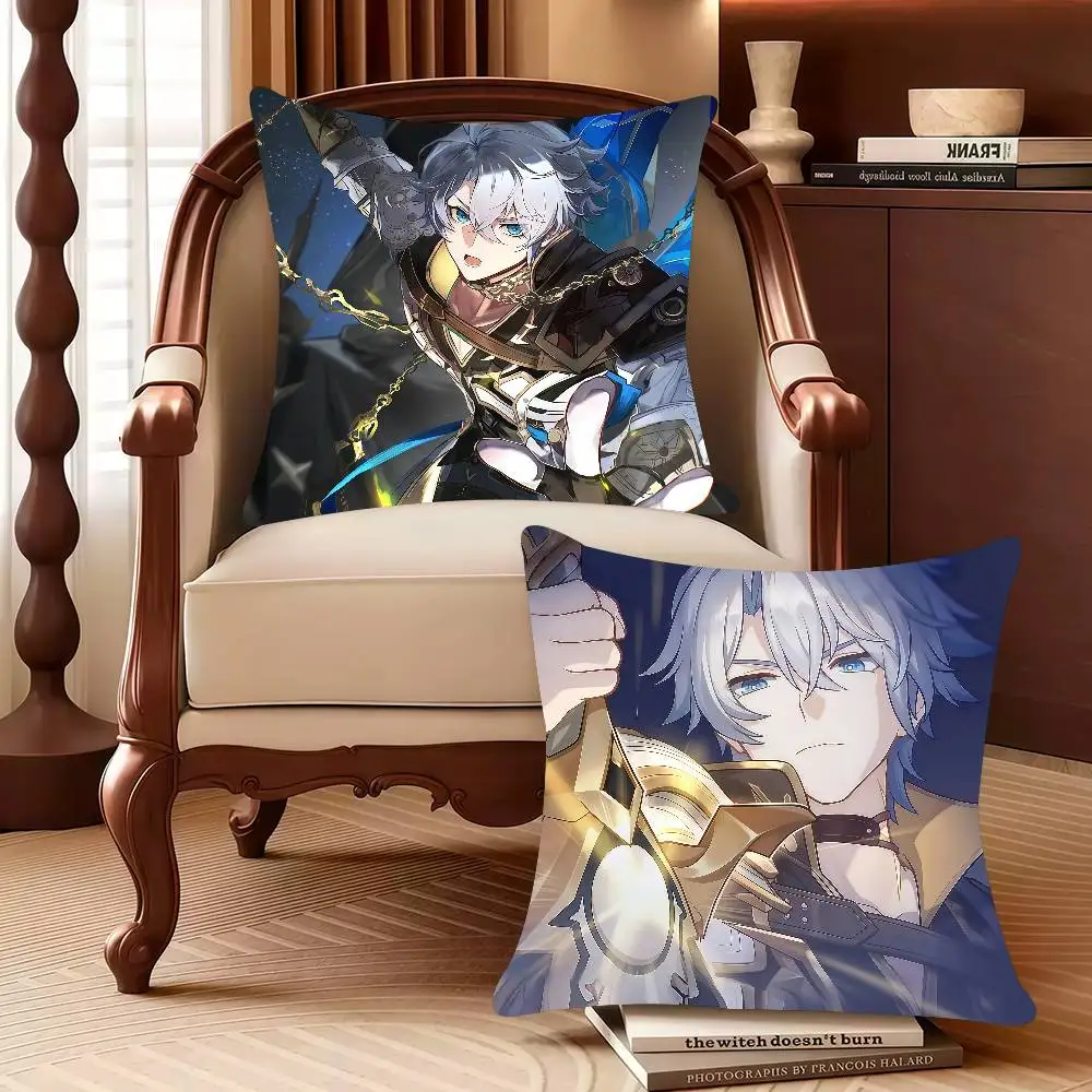 

Game H-Honkai Star Rail Phainon Pillow Case Decor Protective Covers Comfortable soft for Sofa Living Room Home office