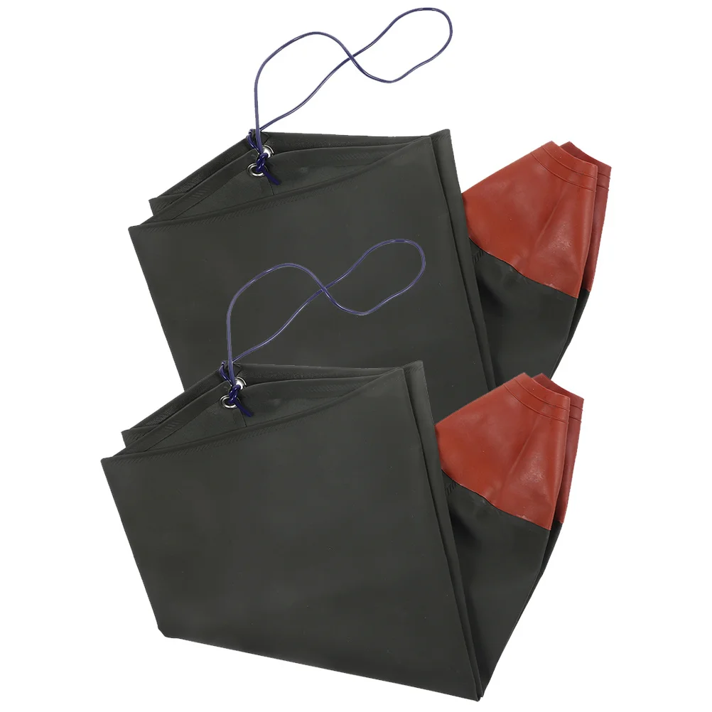 2 Pairs Long Rubber Gloves Arm Oversleeves Extra Length Elbow Waterproof Oil Proof Full Arm Protection Kitchen Laundry Sleeves