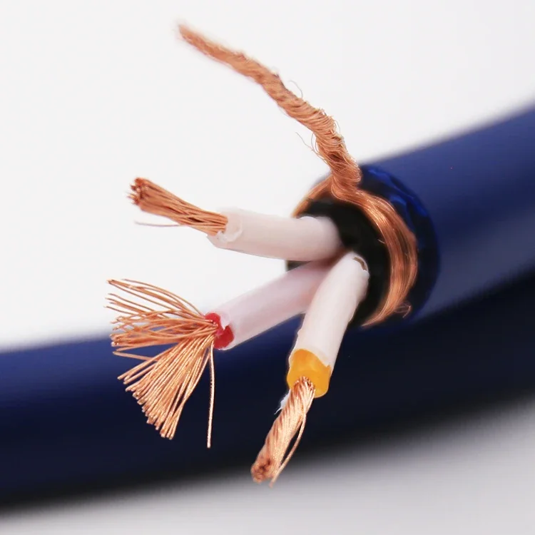 FP-3TS20 Hifi Power Cable Audio High Performance Supper Copper Multi Conductor power wire for DIY power cable