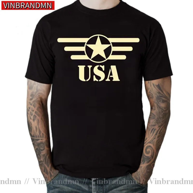 New US American Army Air USAF Marines USMC Military Physical PT T Shirt Men Funny USA Green Berets Special Forces Men's T-Shirt