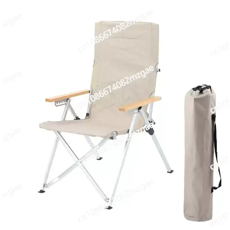 High back casual nap chair picnic outdoor folding portable outdoor camping chair