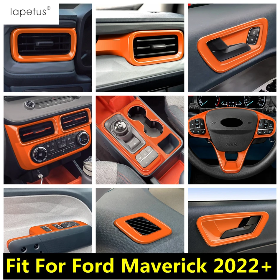 

Dashboard Air Vent Frame Window Lift Handle Bowl Gear Shift Panel Cover Trim Accessories Interior For Ford Maverick 2022 2023