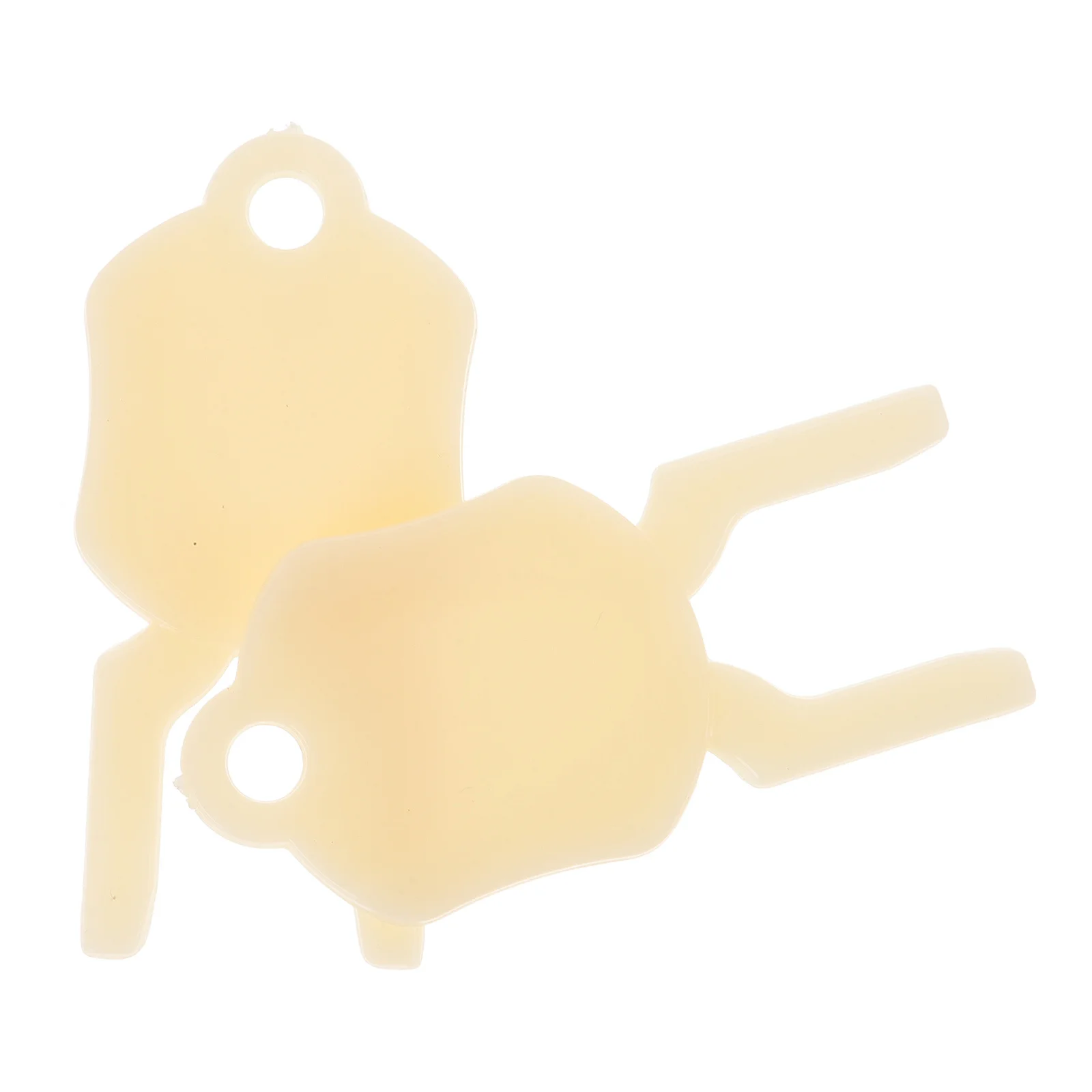 

2Pcs Commercial Toilet Soap Dispenser Key Plastic Set Universal Replacement Easy Maintenance for Public Places