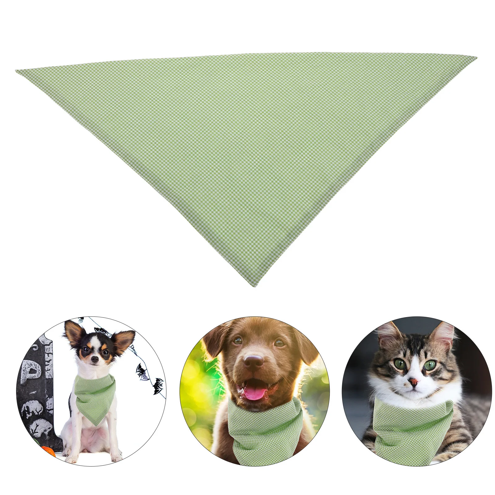 مثلث الحيوانات الأليفة عصابات قابل للتعديل قابل للغسل الكلب الأوشحة للحيوانات الأليفة الصغيرة المتوسطة خفيفة الوزن مثلث مريلة زي التبعي #1