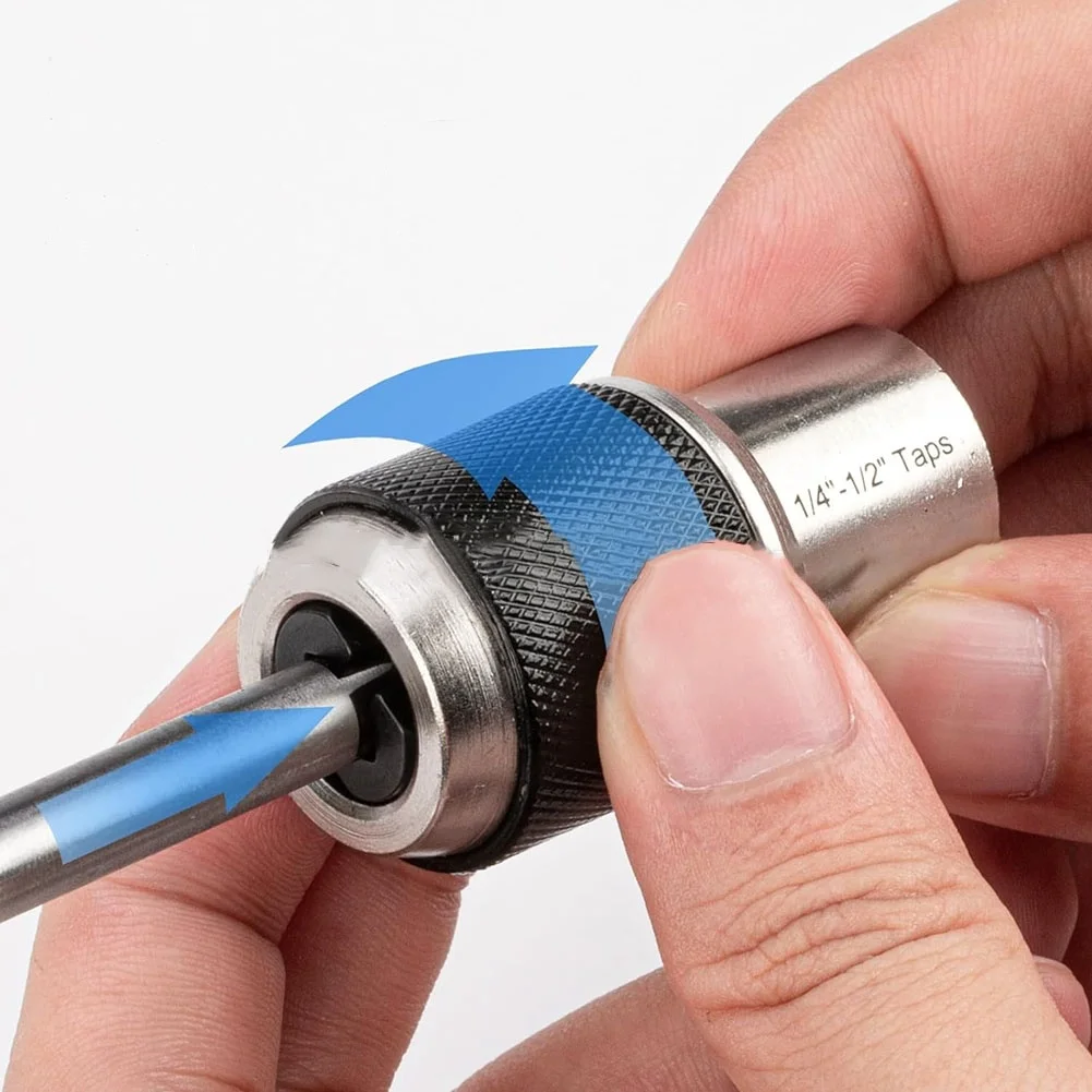 

2pcs Tap Sockets, Ratcheting Tap Wrench, 3/8-inch Driver, Hand Tool, Tap Socket Adapter, Ratcheting Tap Wrench Tool Accessories