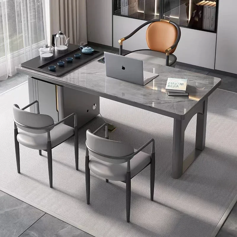 

Дизайнерский менеджер для домашнего офиса, административный стол, ящик для хранения, портативный компьютер, офисный стол, встреча, работа, роскошь