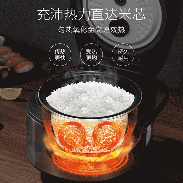Midea Rice Cooker, 5L Large Capacity, Timer Function, Touch Control, One-Touch Cooking, Multi-Function Micro-Pressure