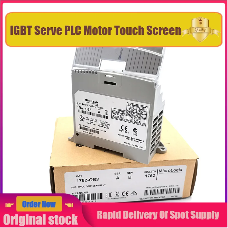 Brand new original 1762-OB8 processing controller module 1762OB8 One year warranty