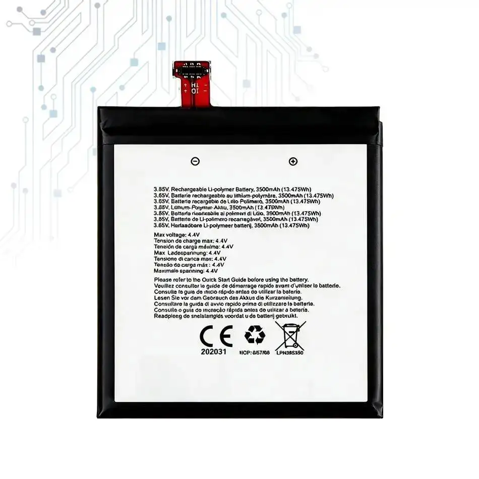 3500 mAh sicher für Crosscall Core-X3 Action-X3 X3 LPN385350 Handy-Akku