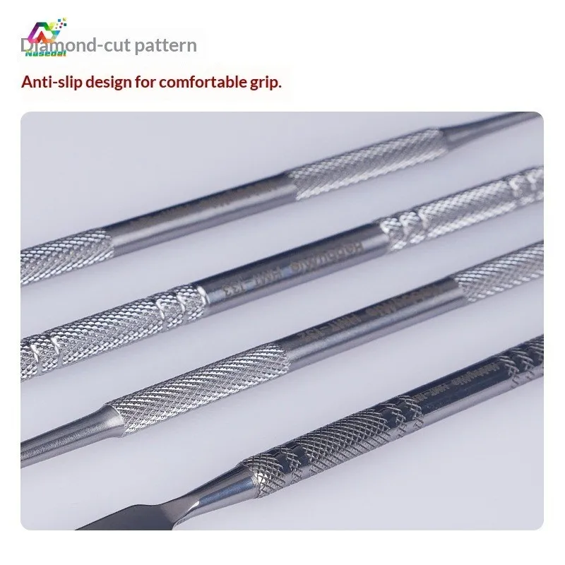 HobbyMio HMT131-134 430 Stainless Steel Sculpture Carver Multi Blade for Gunpla Military Model Detail Carving AB Putty DIY Tools