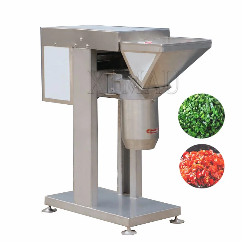 

Industrial Leafy-Vegetable Onion Chopper Cutter Pepper Potato Grinding Machine Hotel Big Capacity Stainless Vegetable Fruit