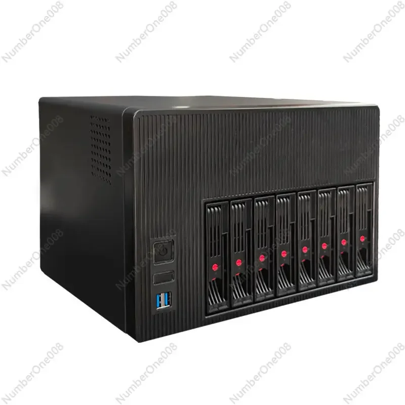 8-Bay NAS Network Storage Server Gigabit 2.5G 10Gbps Support High-Speed Download Home Office Cloud Storage