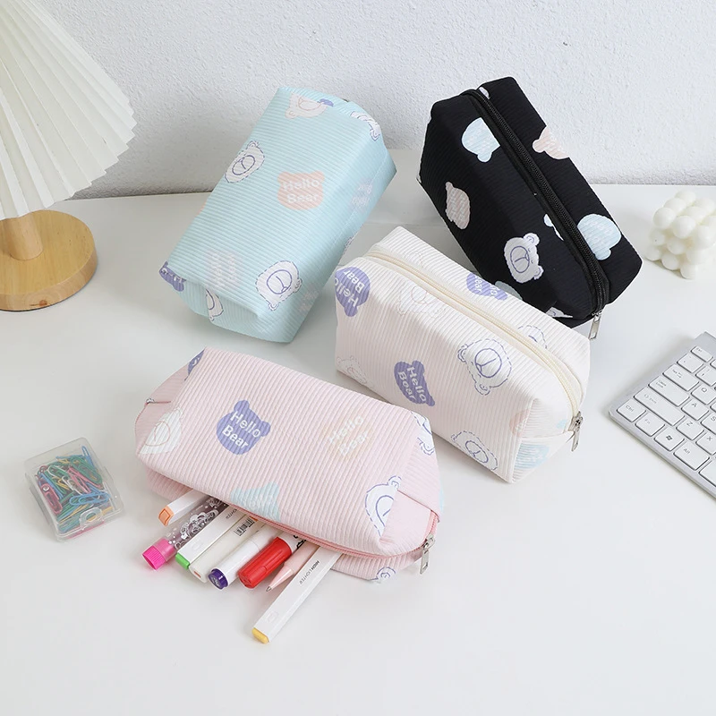 Фотокарандаш, вместительная сумка для ручек, Настольный органайзер для канцелярских принадлежностей, милый чехол для хранения, школьные и офисные принадлежности