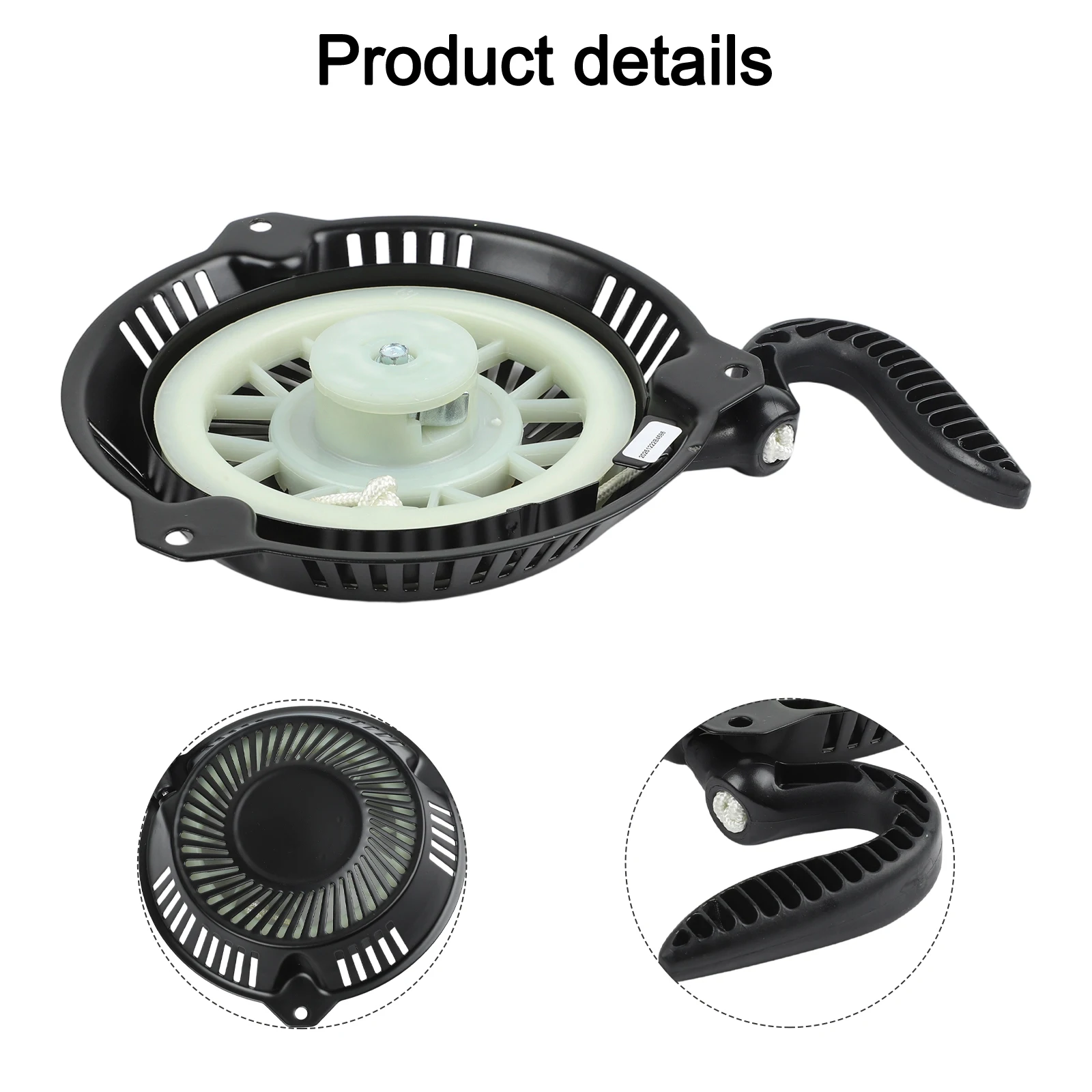 

Recoil Start Lawn Mower Assembly 1PC Recoil Pull Starter For Hyundai Lawnmower HYM430SP HYM460SP HYM510SP HYM430SPE Pull Starter
