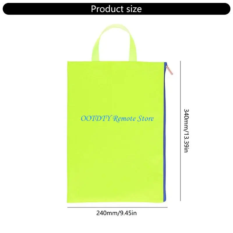 Document Bag File Zipper Bestandszak Documentmap Handheld Document Organisator Documentopslagtas