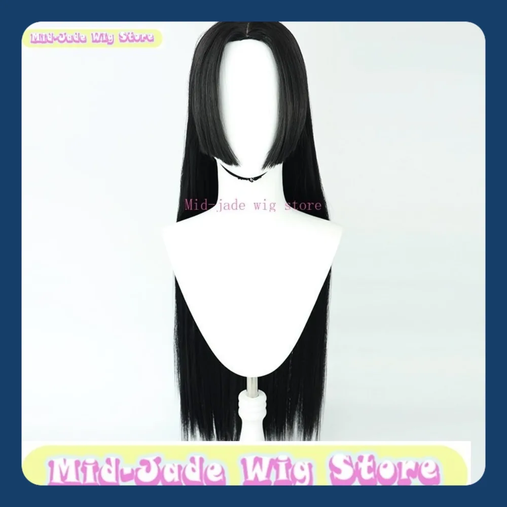 Sklep Mid-jade Wig Boa Hancock Warlord Ver. Peruka Cosplay Anime Gra Fabularna Halloween Party Kostium Rekwizyty Syntetyczne Włosy