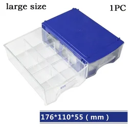 Plastic Tool Storage Box Screws Storage Box Multifunctional Storage Tool Case Plastic Case Screws Toolbox Organizer