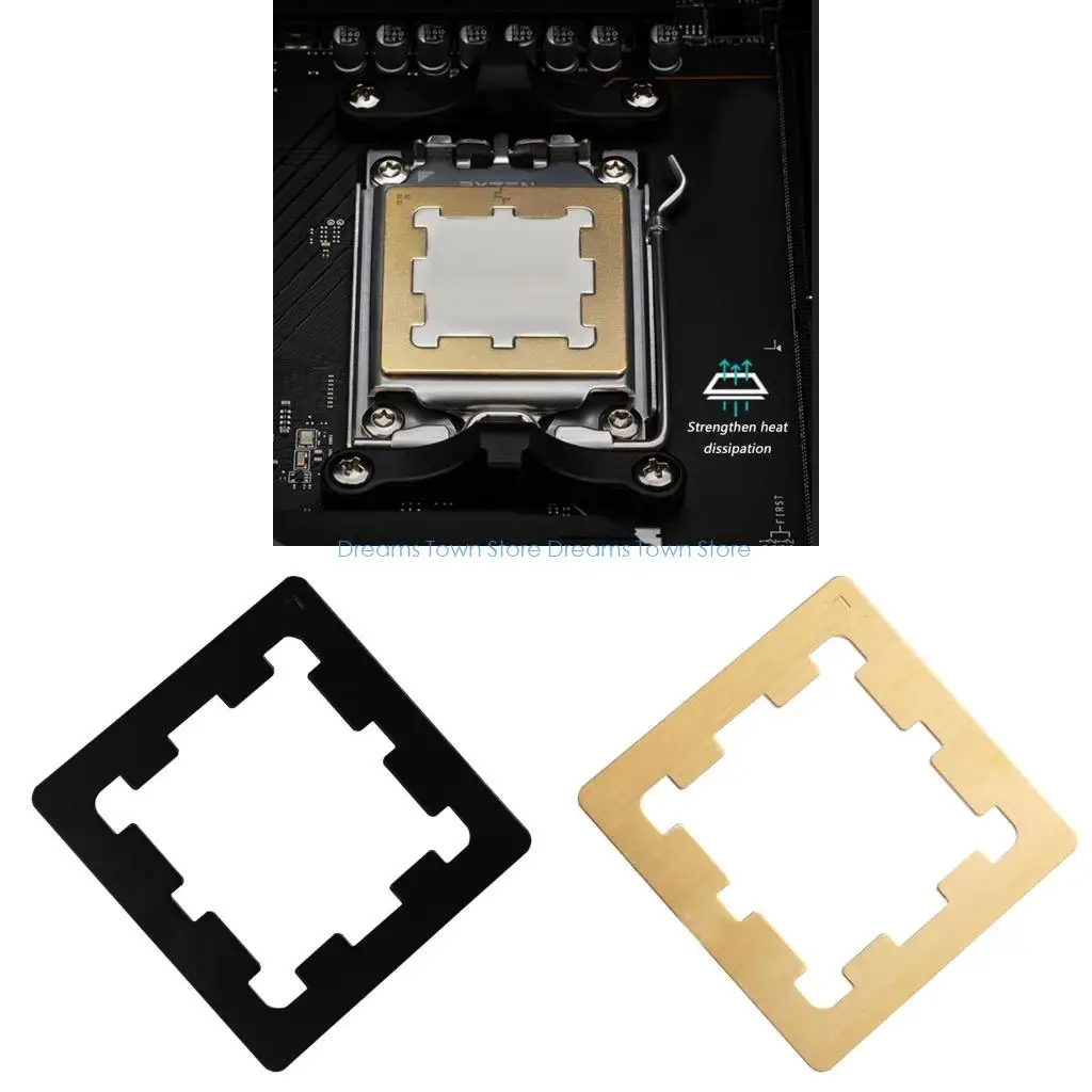 

HX6A High Performances Metal AM5 CPU Thermals Conductives Buckles Precisions For Enhanceds Heat Dissipation And Cooling Solution