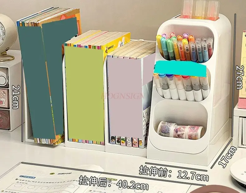 1 Stück Bücherregal, Desktop-Aufbewahrungsbox, Buchsortierregal, Artefaktdatei, Studentenschreibtisch, Aufbewahrungsregal für Kinderschreibtisch