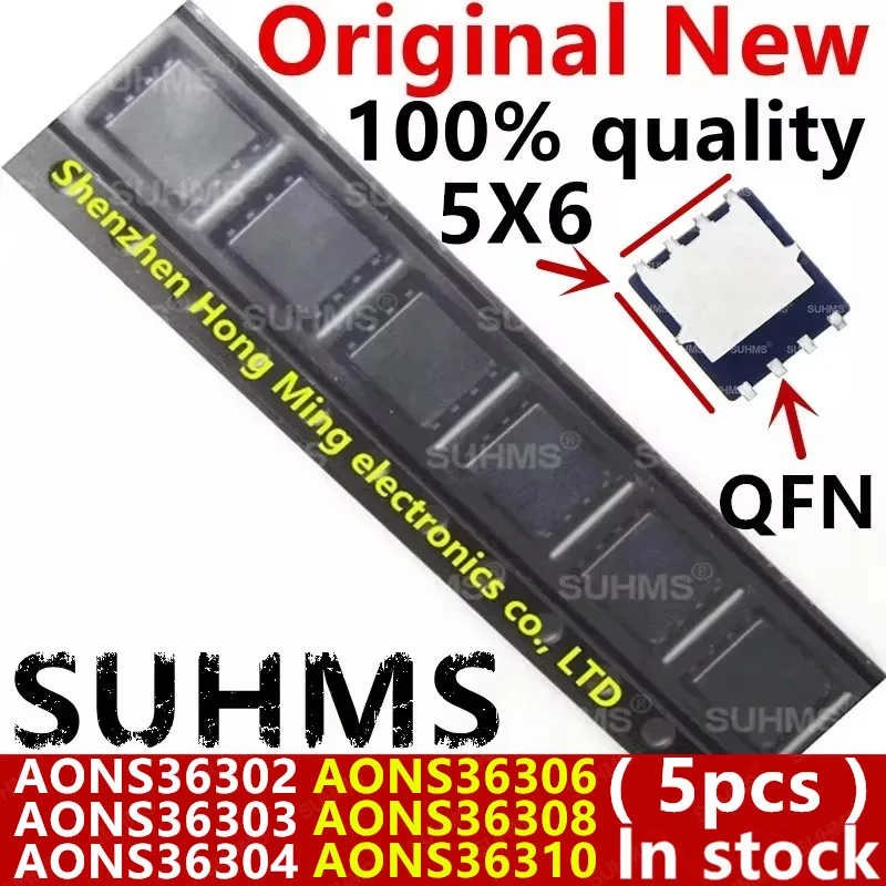 (5piece)100% New AONS36302 AONS36303 AONS36304 AONS36306 AONS36308 AONS36310 36302 36303 36304 36306 36308 36310 QFN-8 Chipset