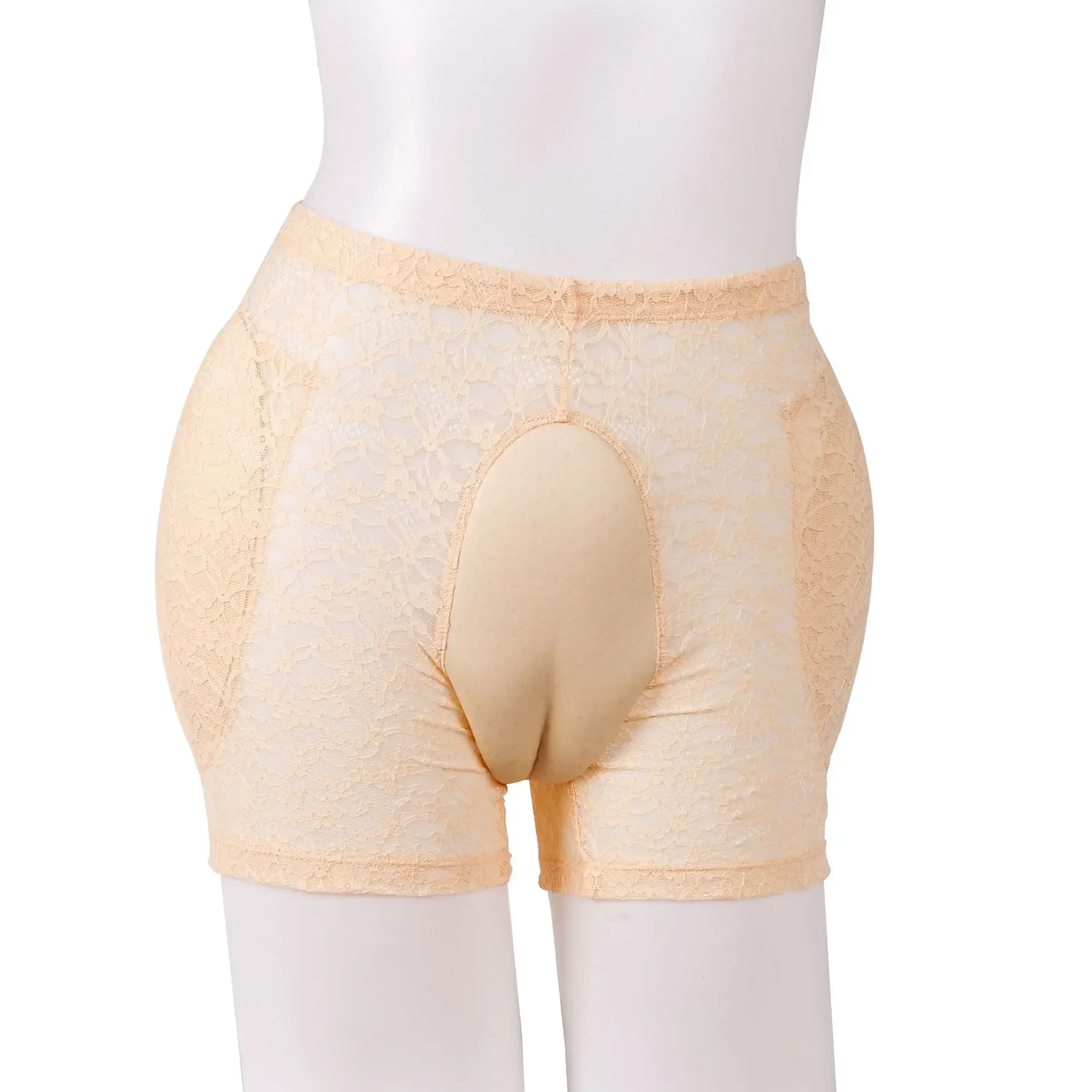 

Men Hiding Gaff Panties Fake Vaginal Padded Shaper Briefs For Crossdressing Transgender Sexy Sissy Underpants Control Panty Gaff