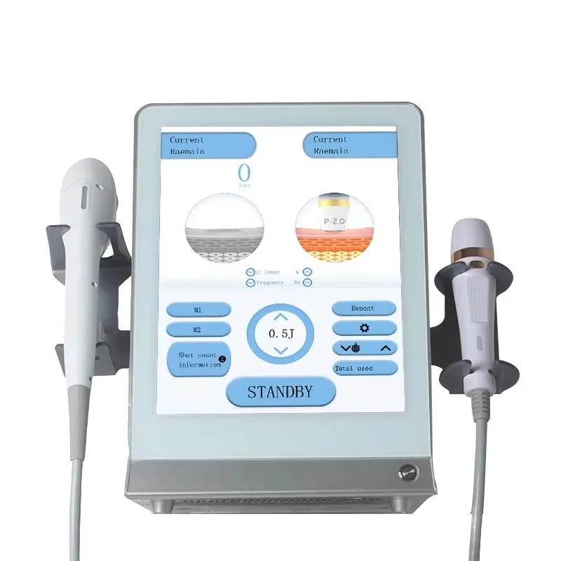 New High-end Listing Removal Ultrasonic Therapy Wrinkle Device Skin Tightening Mesotherapy Spa Beauty Machine