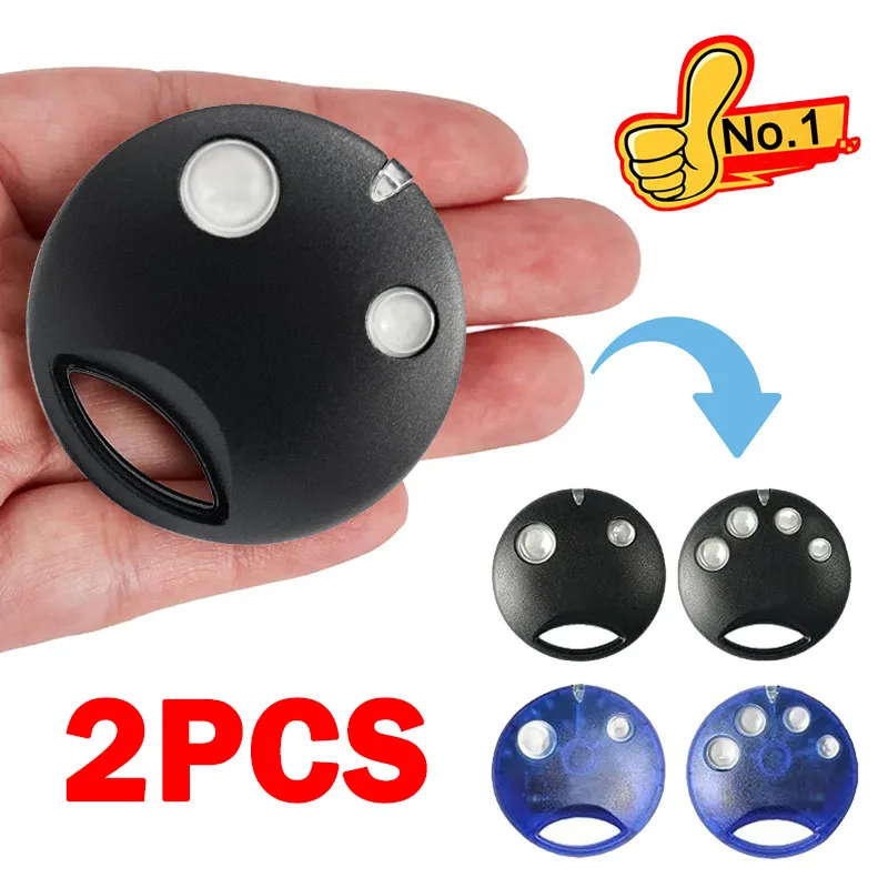 2PCS Special Offer SMILO SM2 SM4 Remote Control for Gate 433.92MHz Garage door Controls Gate Remote Control Commands 2 Channels
