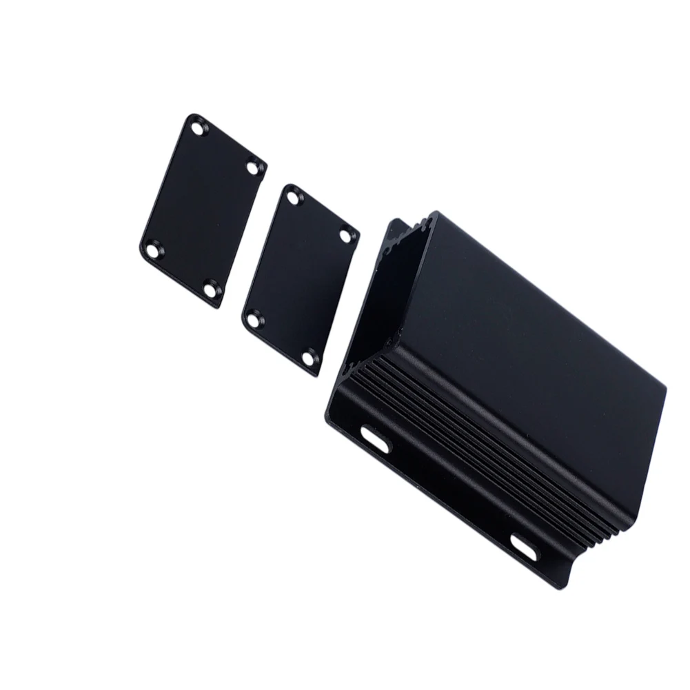 Precision-Machined Aluminum Box Enclosure for For diy Electronics Including Controllers and Power Distribution