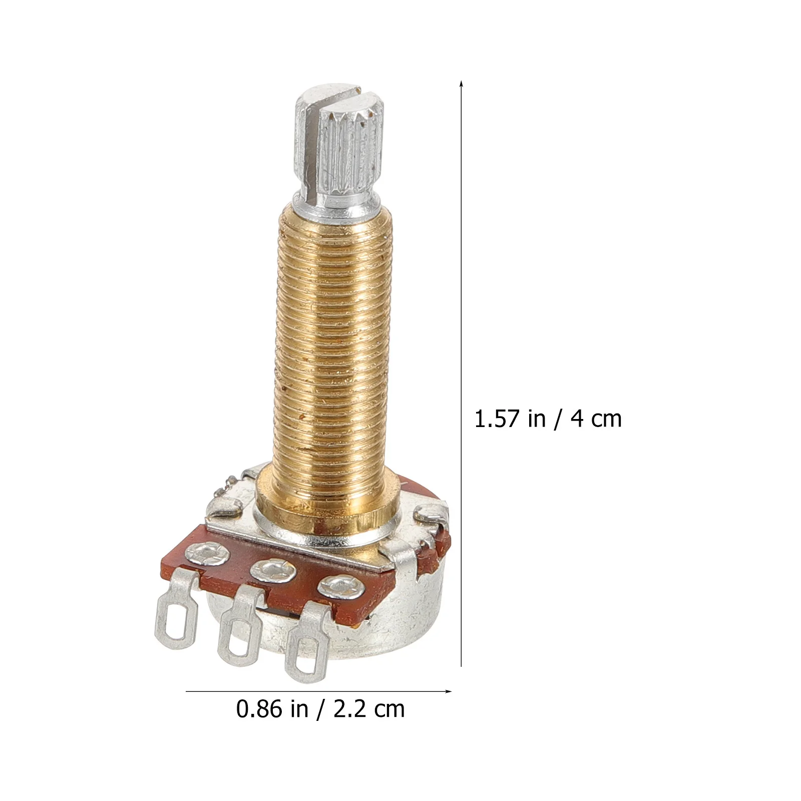 Banjo Potentiometer Lange As Audio Taper Voor Volume Toonregeling 5-snarige Reparatie Onderdelen Accessoires Instrument
