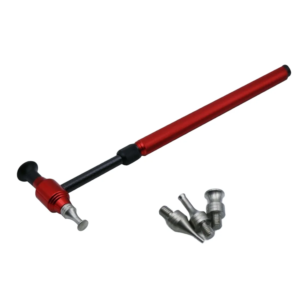 For Car Body Dent Repair Instrument with 6 Interchangeable Tips and Steel Core for Precise Paintless Correction