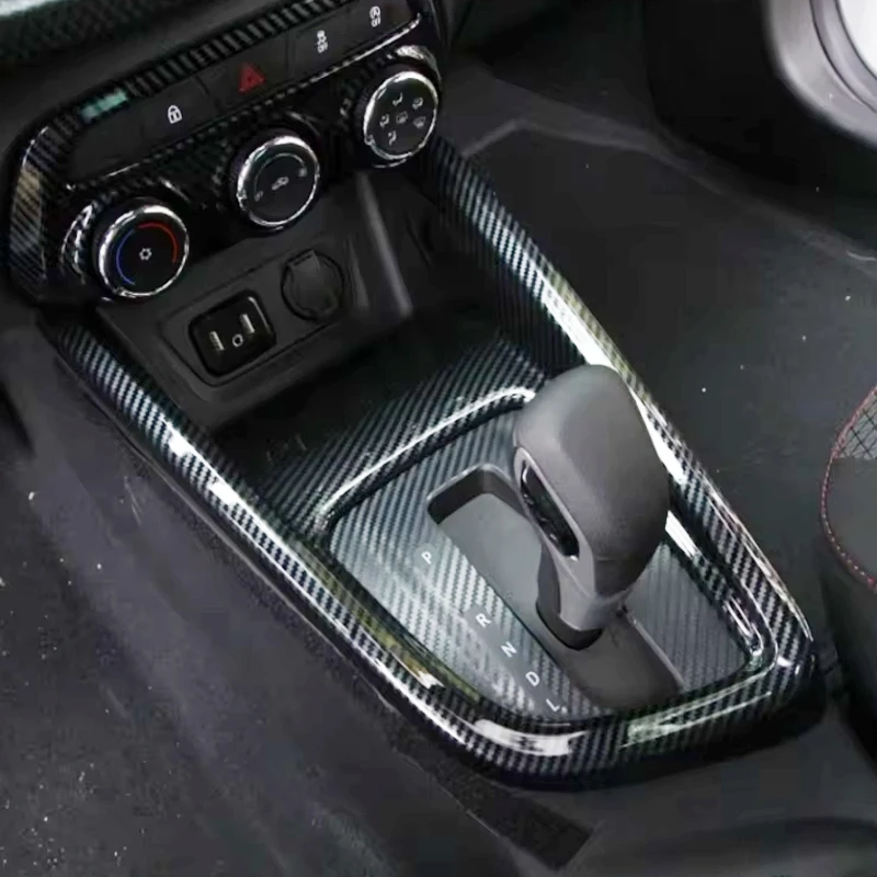 For Chevrolet Cavali Onix 2019-2024 Car Dashboard Front Air Vent Outlet Cover Accessories ABS Carbon Fiber
