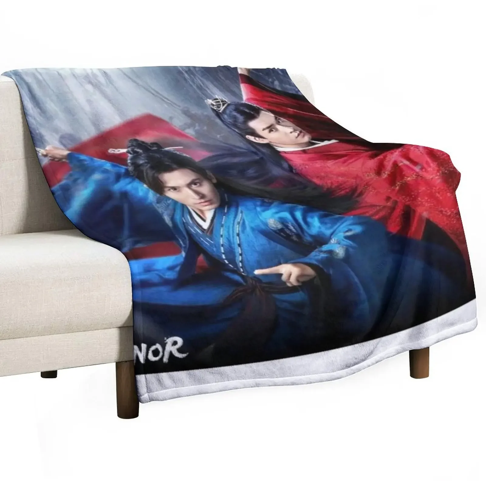 word of honor, zhou zishu, wen kexing Throw Blanket Large Hairys Stuffeds Blankets