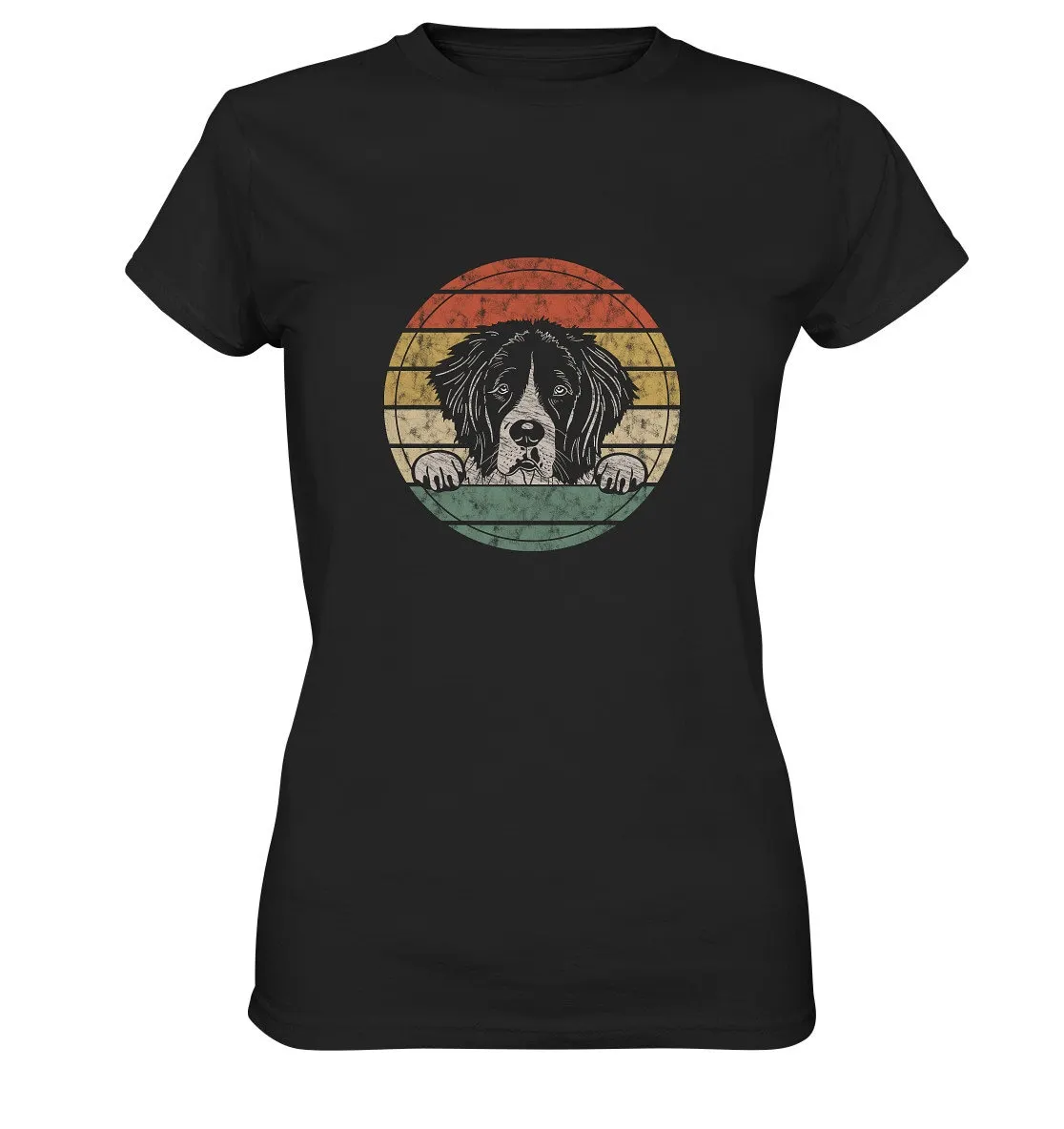 Landseer Dog Retro T Shirt