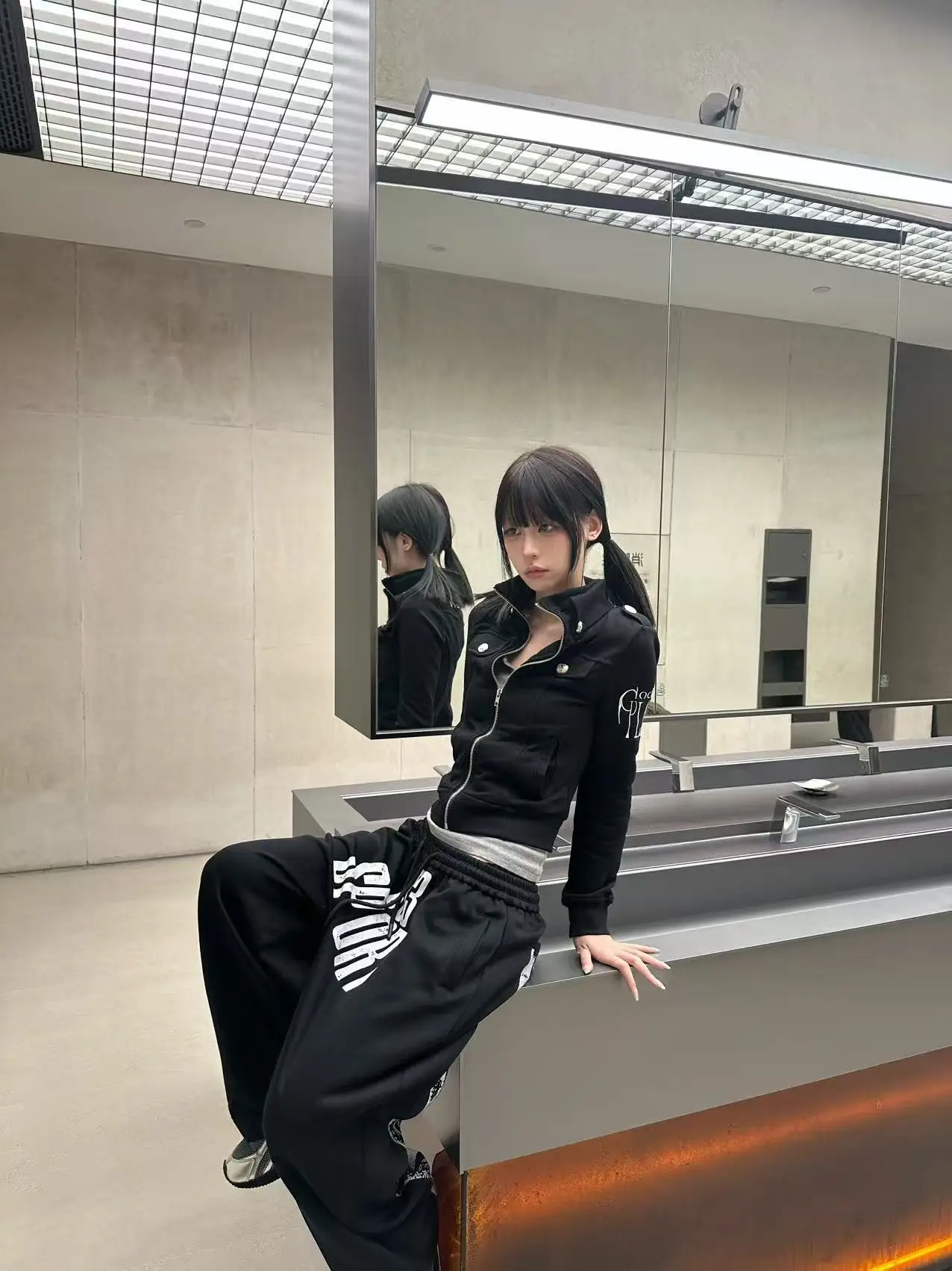 

Женская куртка Gods Plan Original Zipper с широкими плечами, свободного кроя, с дизайнерским чехлом-сумкой, повседневная, модная, базовая модель