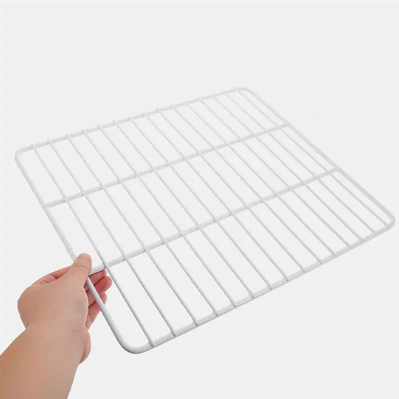 Multifunctional Iron Mesh Divider Fridge Partition Shelves For Display Chest ganizer Storage Ventilated Grid Separator Kitchen