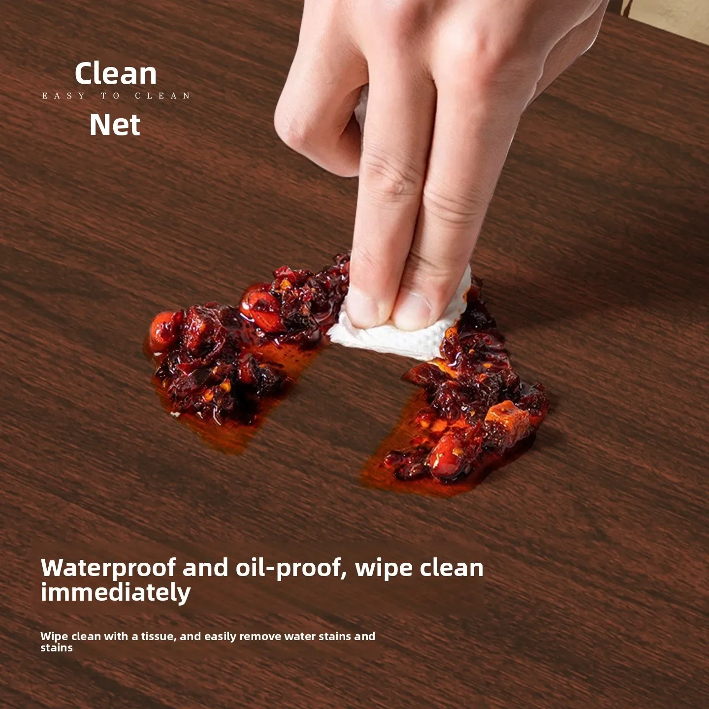 New Wabi Sabi Pu Leather Table Cloth Waterproof Oilproof Table Covers Placemats Luxury Rectangular Table Cover Pad Textile
