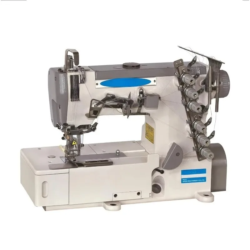 

QS-500-46DB Energy-saving flat bed decorative cover stitch high-speed interlocking industrial sewing machine