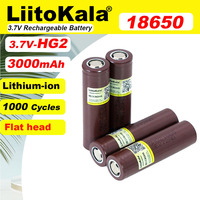100% New Original HG2 18650 3000mAh battery 18650HG2 3.6V discharge 20A dedicated For hg2 Power Rechargeable battery