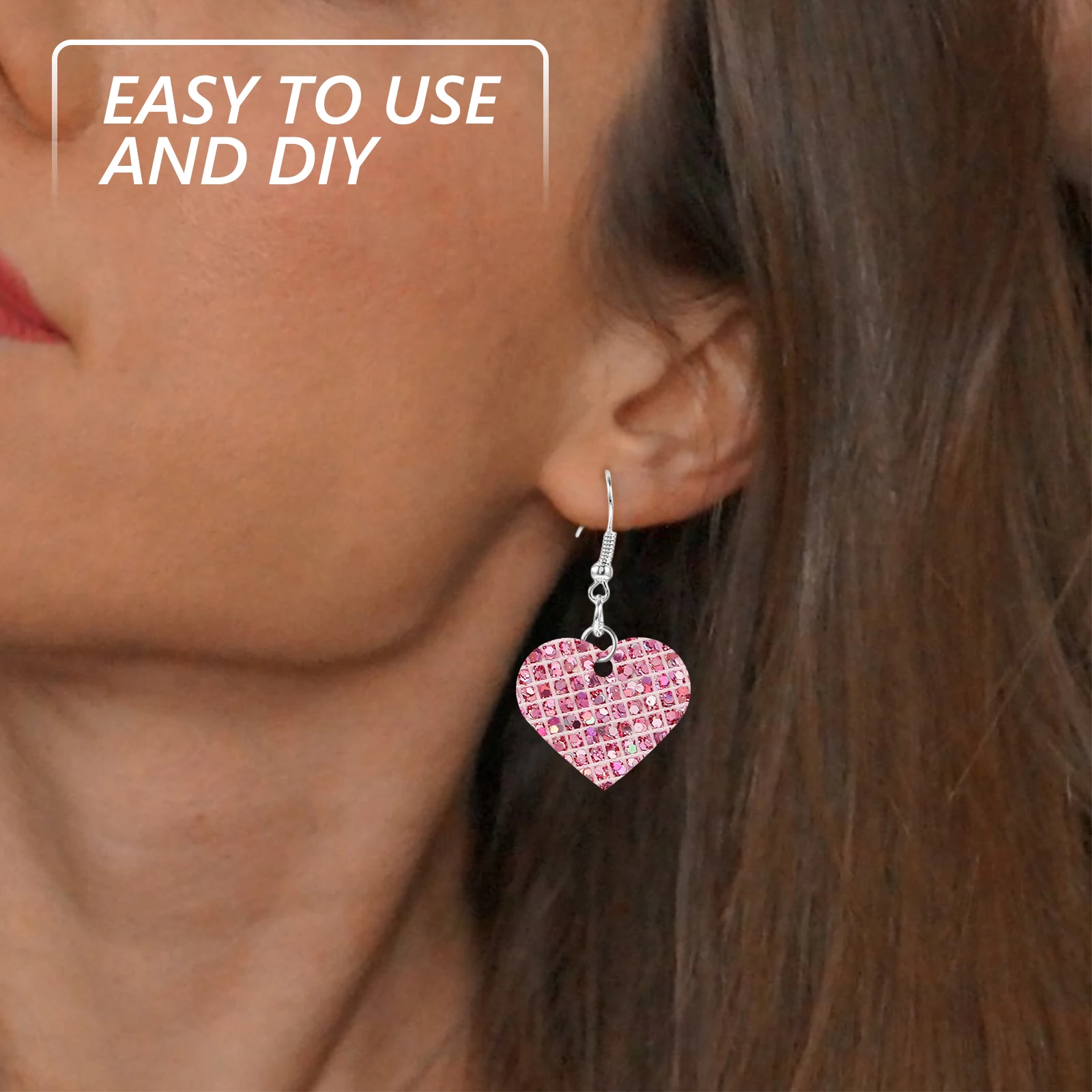 

5pcs Glitter Pu Sheets Small Grid Pattern Diy Faux For Jewelry Handbags Hats Hair Accessories Crafts Material